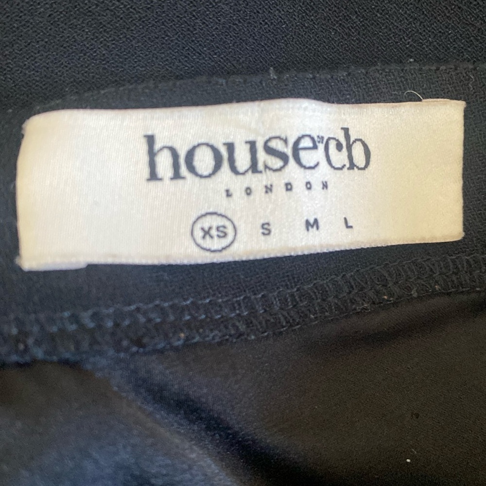 House of CB XS Osaka Crepe Cutout Trousers Pant - Picture 3 of 13